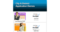 Desktop Screenshot of demo.citydistrict.com